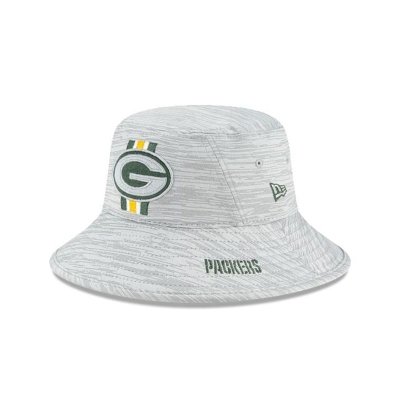 Sapca New Era Green Bay Packers NFL Official NFL Training Stretch Bucket Hat - Verzi